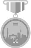 Course completion medal