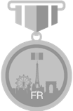 Course completion medal