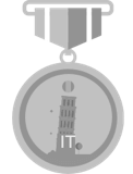 Course completion medal