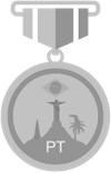Course completion medal